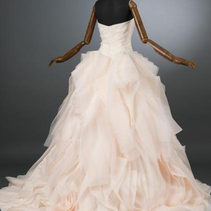 Faisata Vera Wang Pink Wedding Dress Bridal Dress..