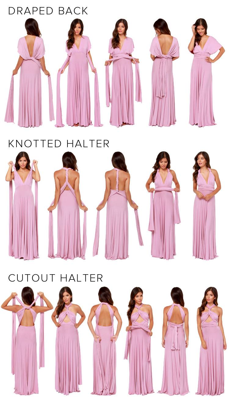 bridesmaid dresses changeable tops